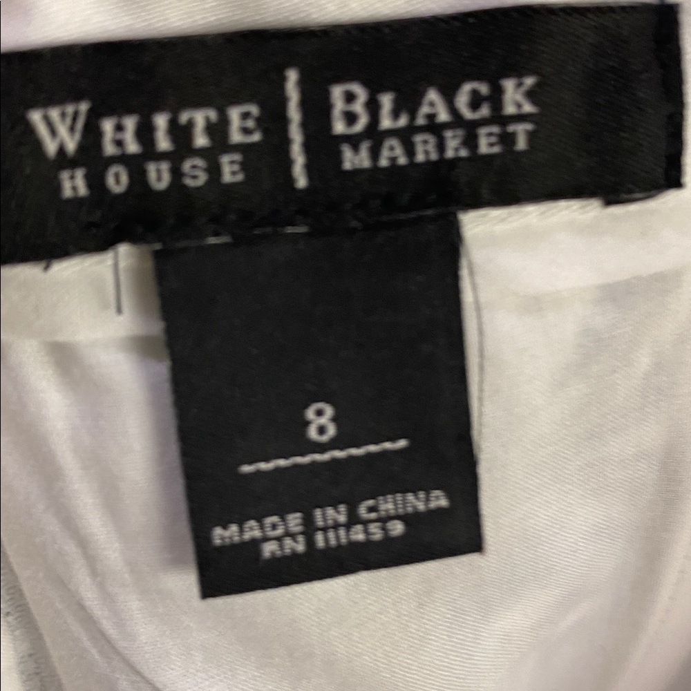 WHBM embroidered bustier top - Picture 6 of 8